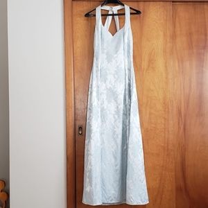 Ice Blue Formal Gown